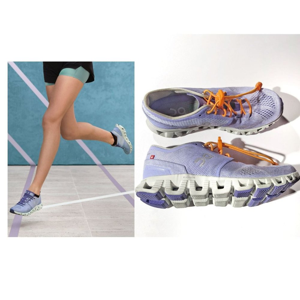 On | Cloud X Women's Running Shoe in Lavender Ice